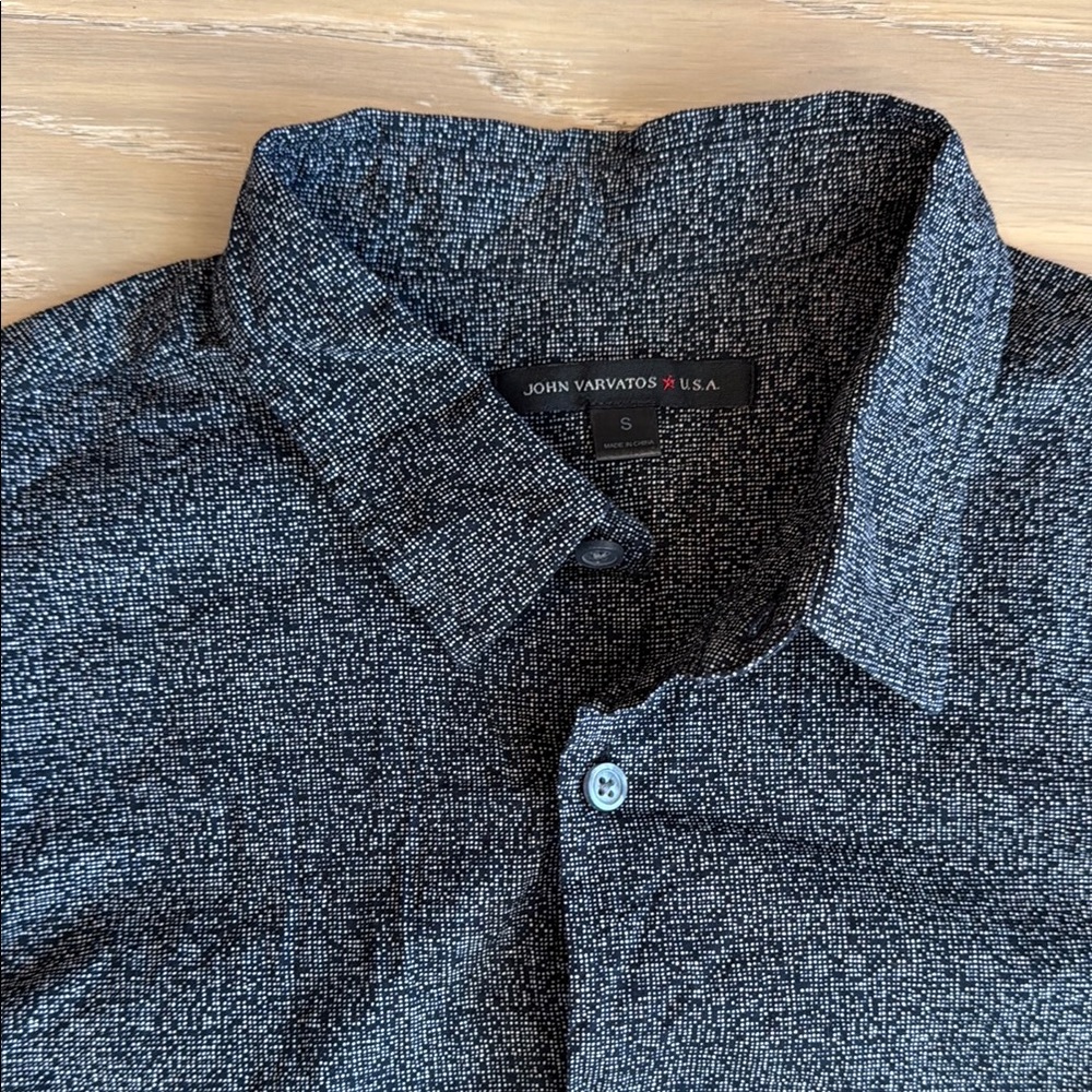 John Varvatos Black Men's Shirt